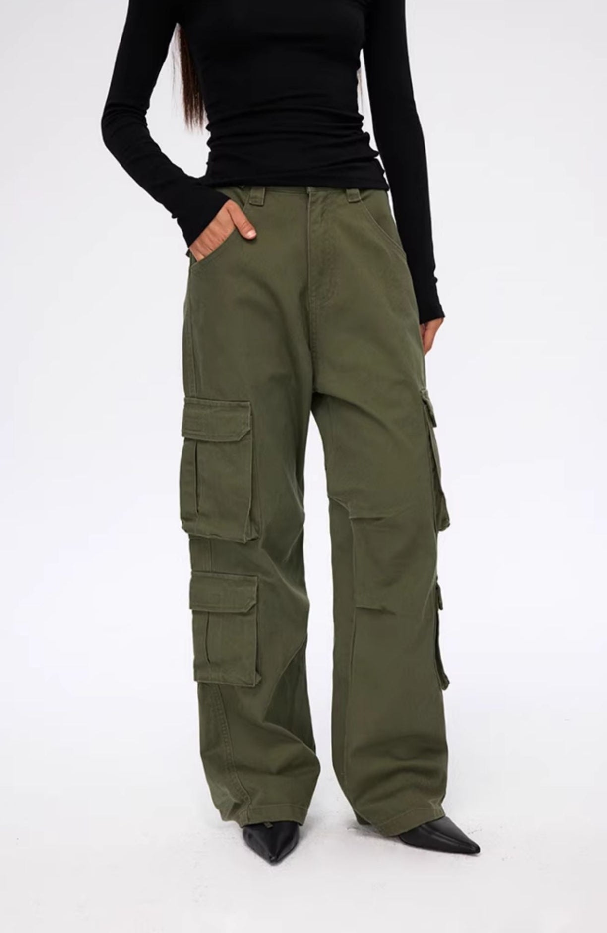 Multi-Pocket Cargo Pants