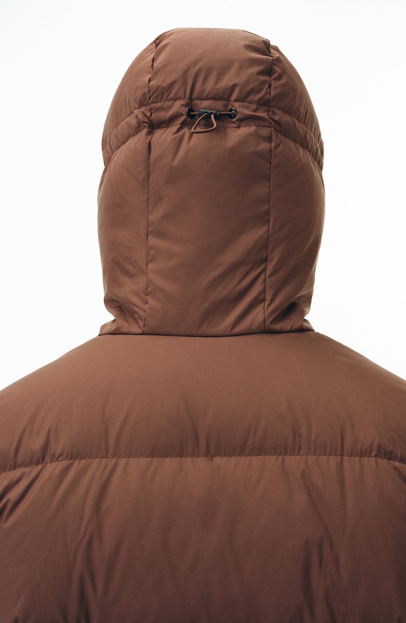 Schwarze isolierte Winterjacke