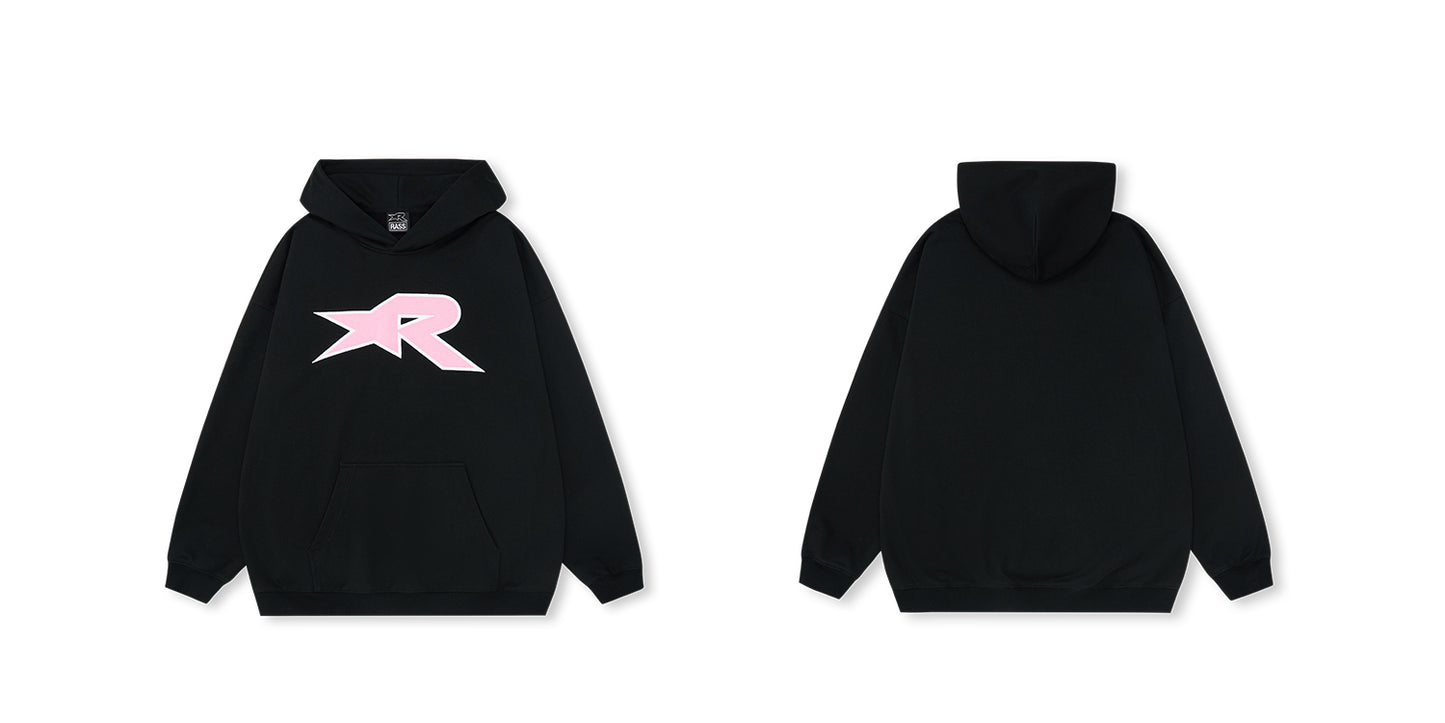 RASS Star Contrasting Patch Hoodie