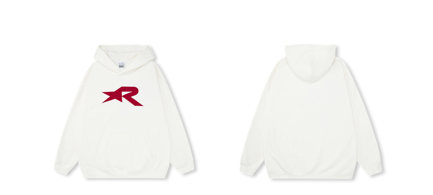 RASS Star Contrasting Patch Hoodie