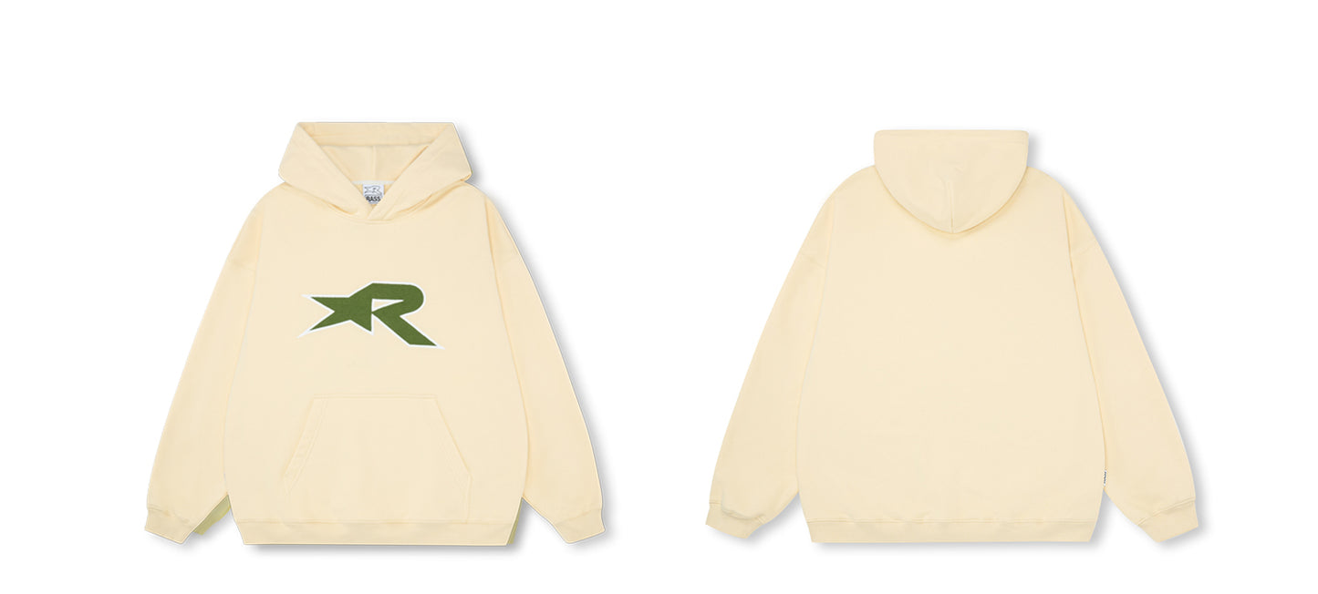 RASS Star Contrasting Patch Hoodie