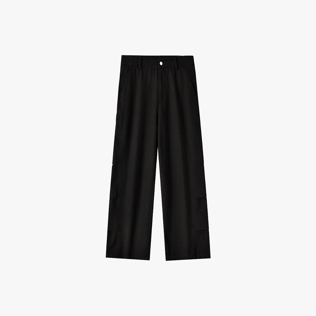 Canvas Straight Pants