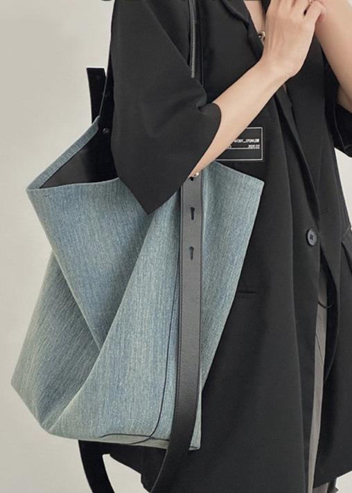 Denim Tote Shoulder Bag