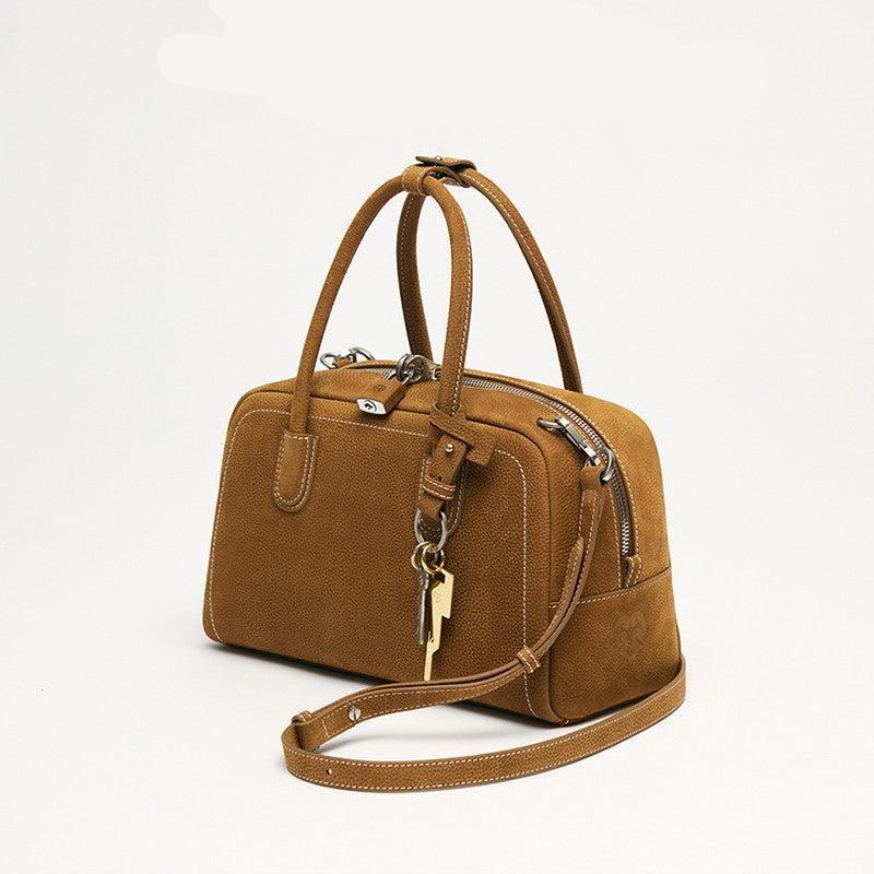 Retro Boston Crossbody Bag