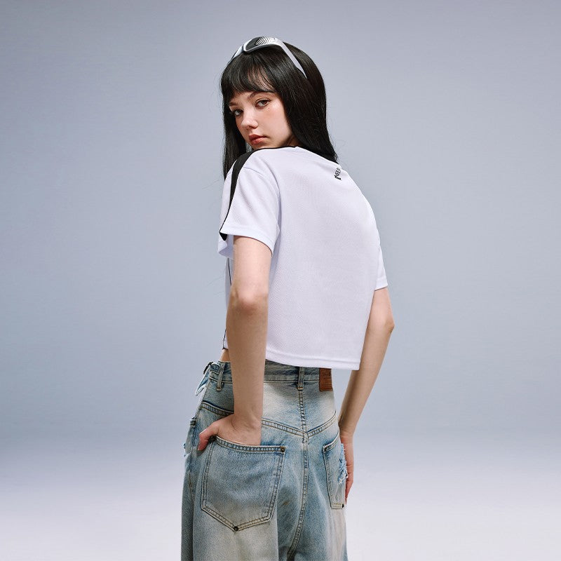 MotoRcycle Racing Crop Top