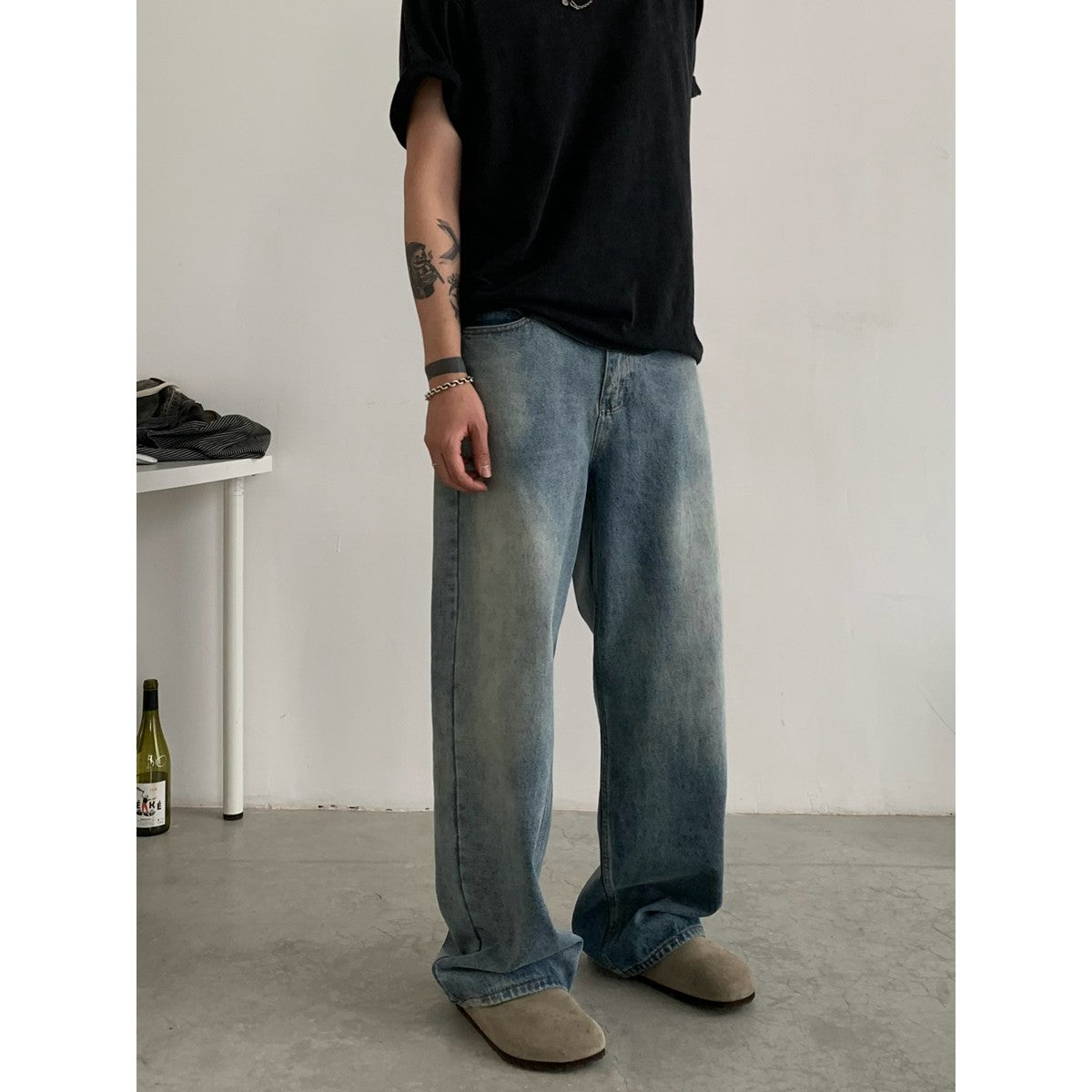 Indigo Denim Pants