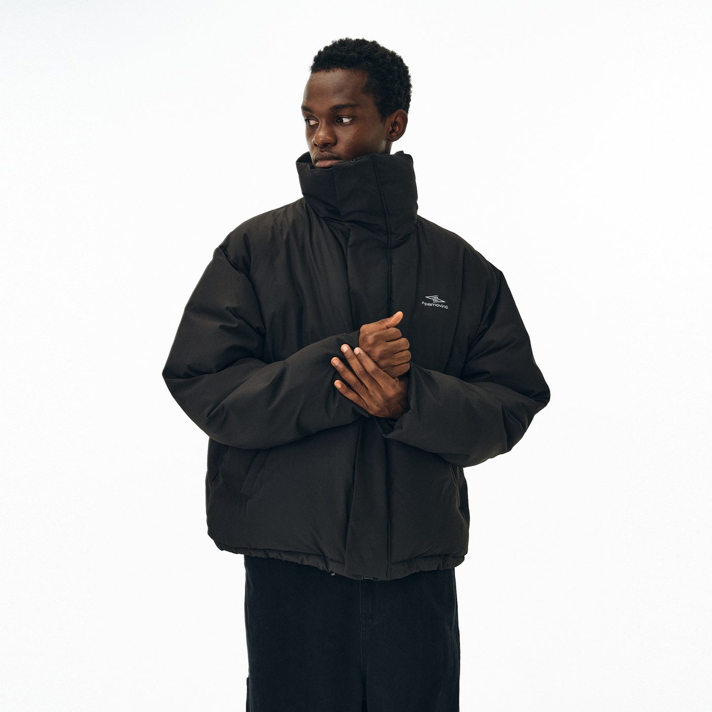 Textured Puffer Jacket