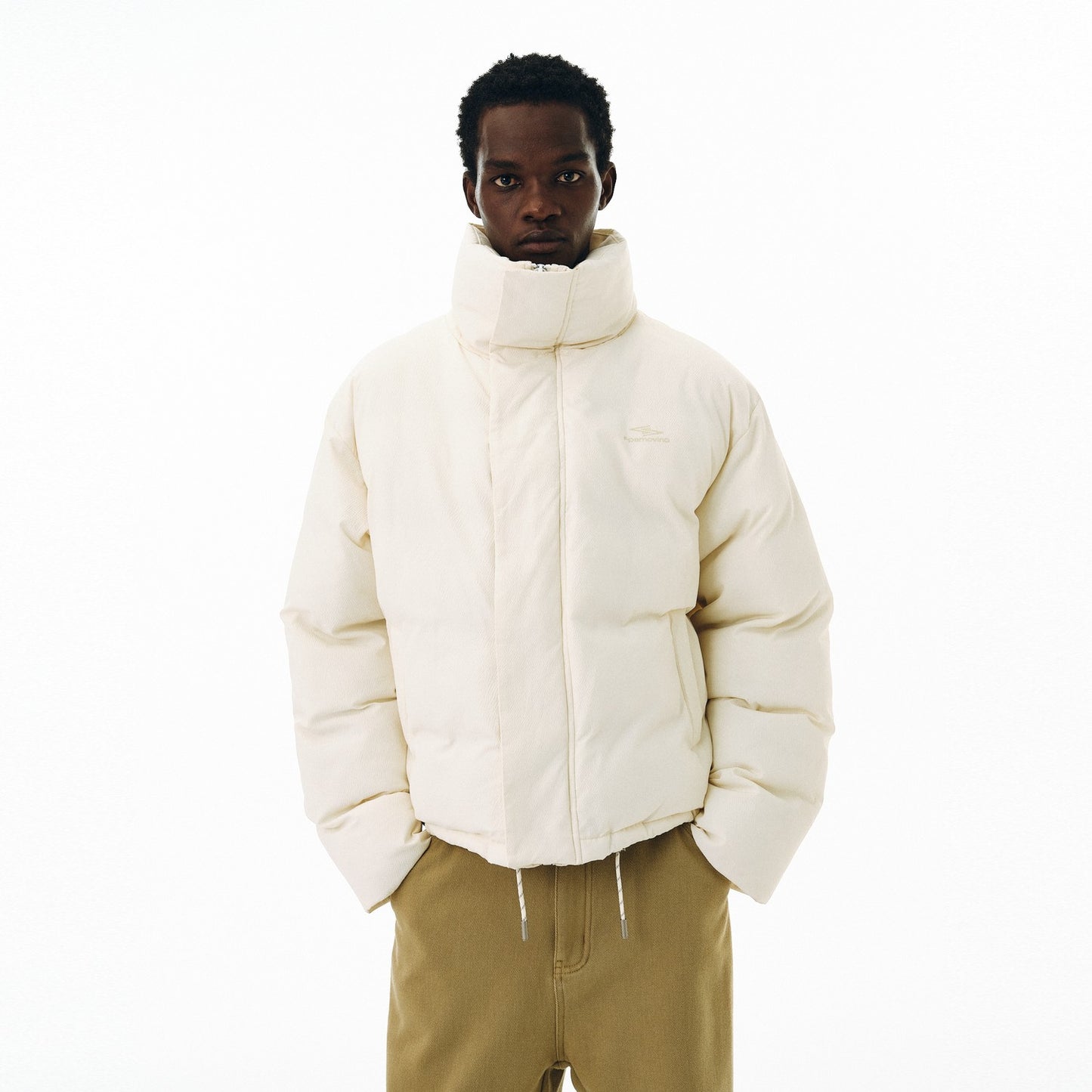 Textured Puffer Jacket