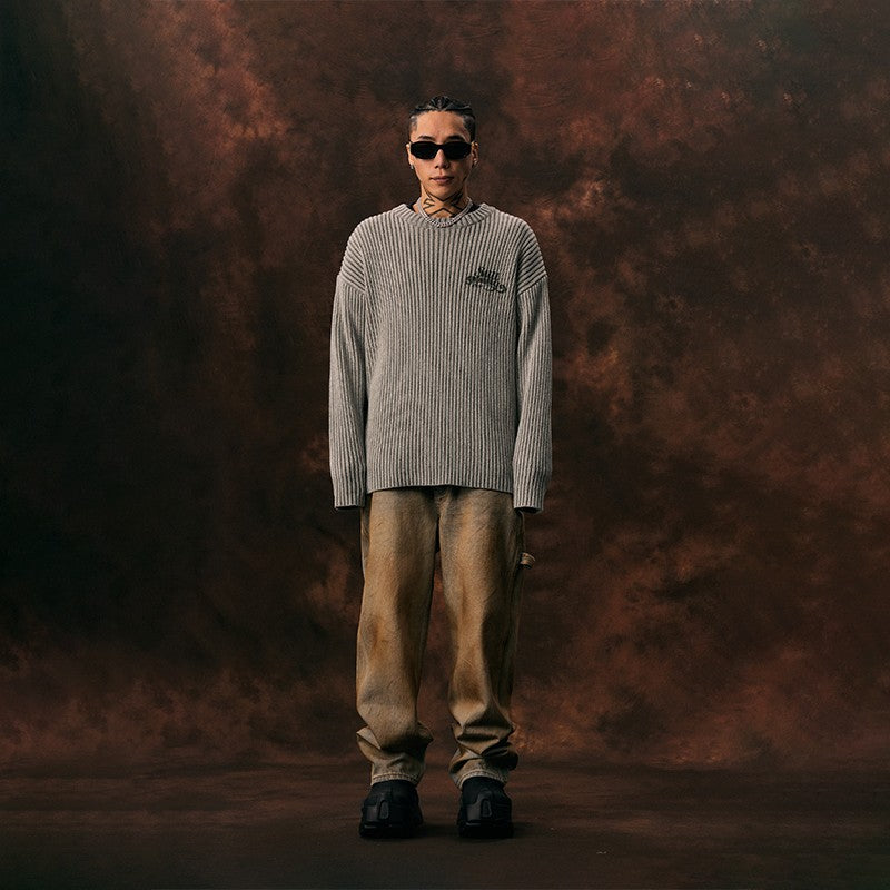 Classic Ribbed Knit Sweaters