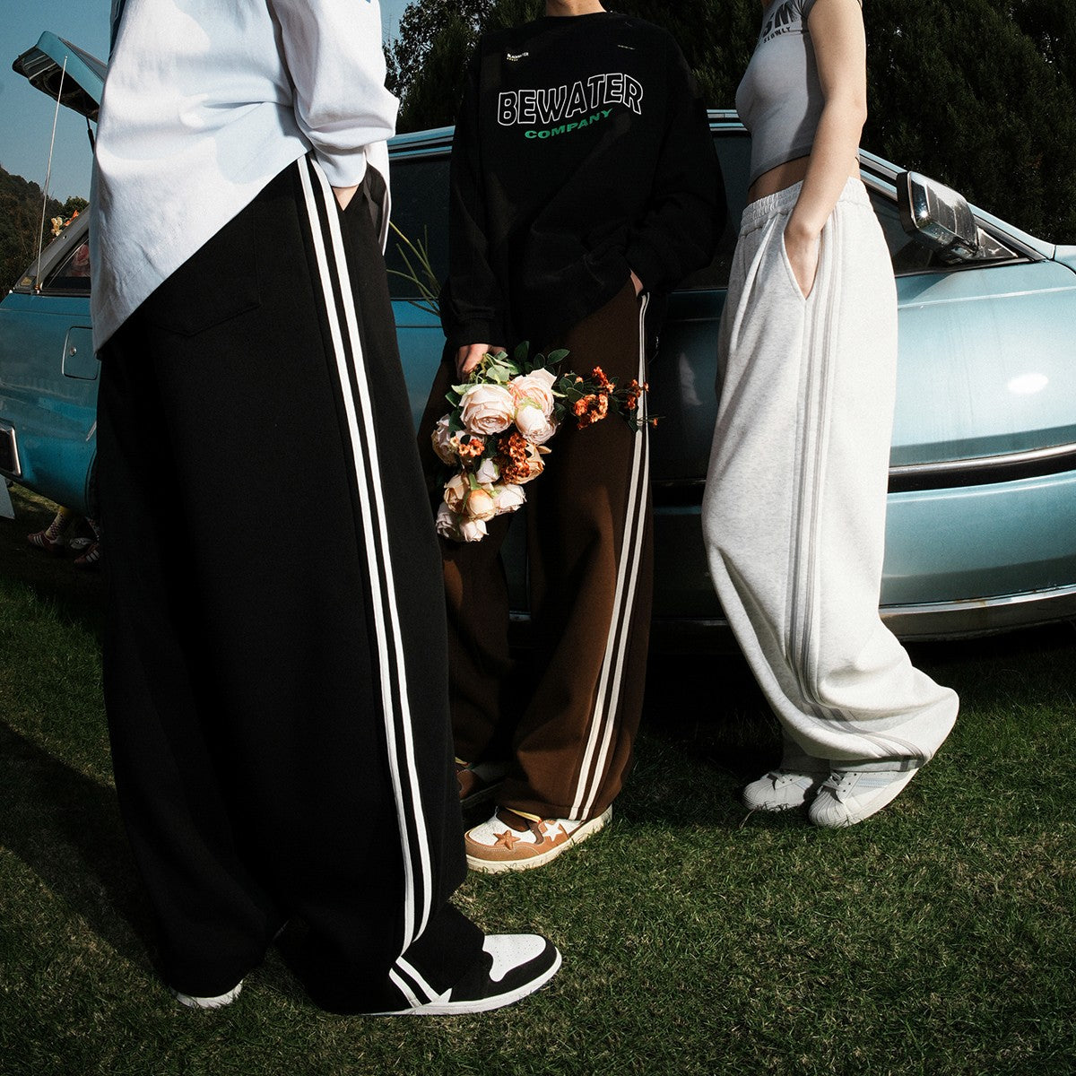 Basic Stripe Pants