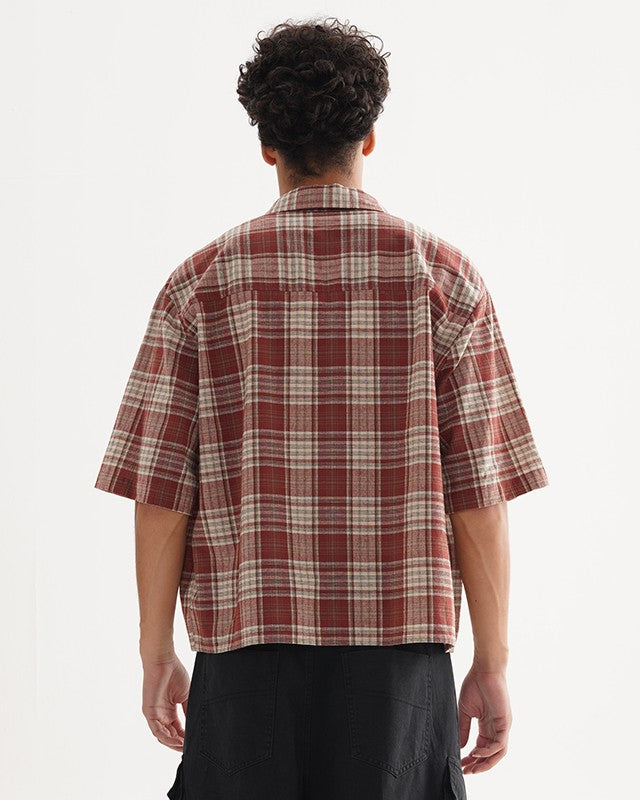 Checkered Short Sleeve Shirts