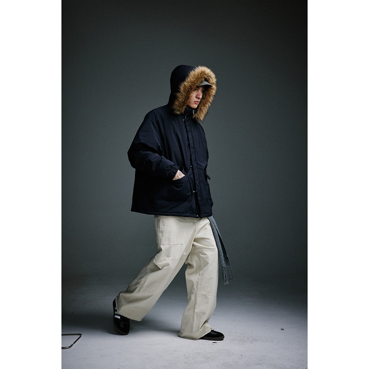 Wide Leg Utility Pants