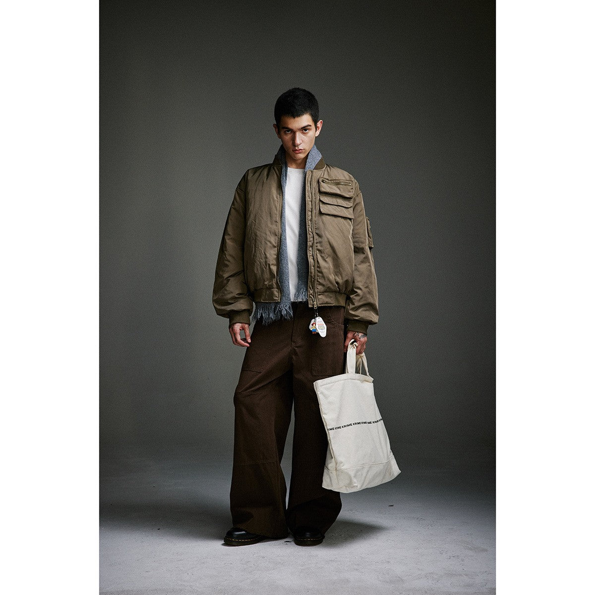 Wide Leg Utility Pants