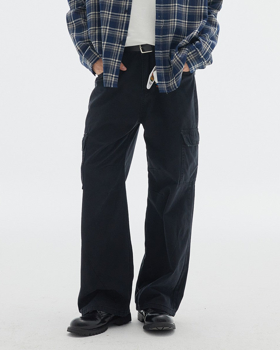 Straight Leg Cargo Pants