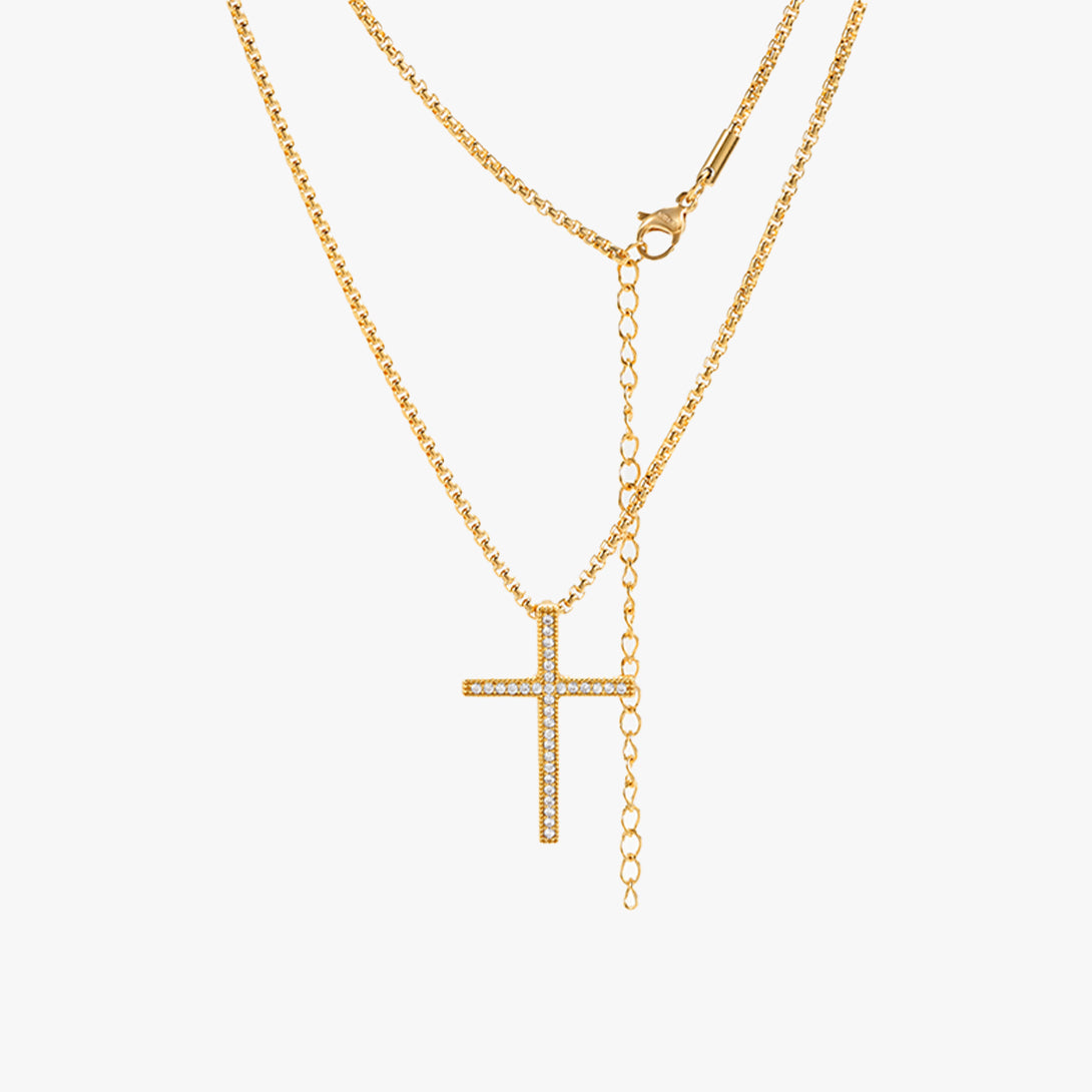 Faith Crest Necklace
