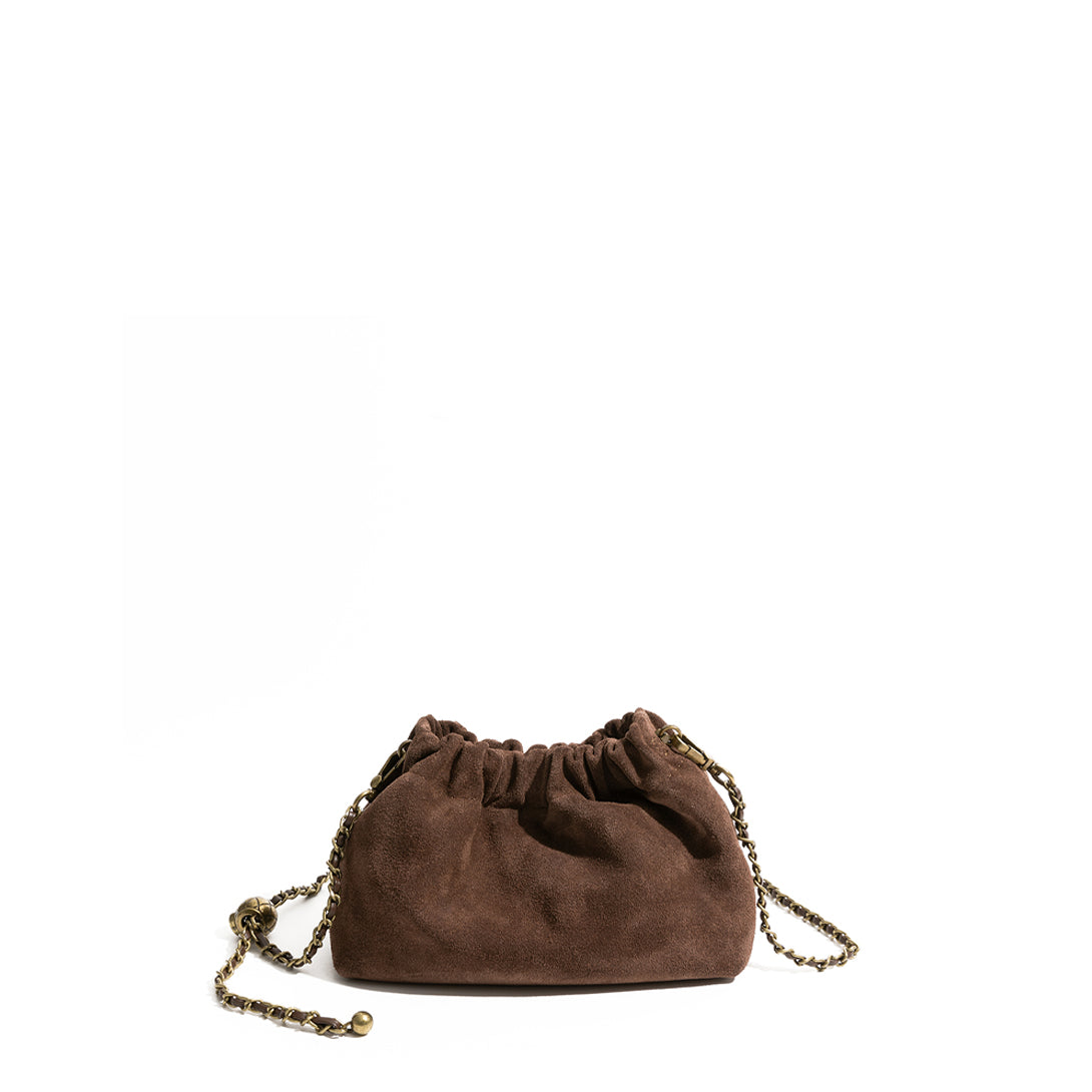 Mini Suede Messenger Bag