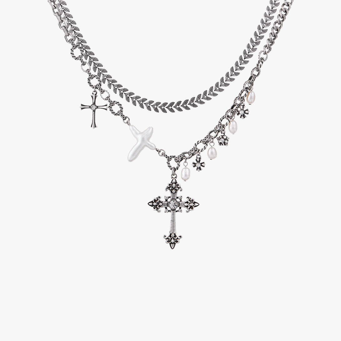 Chain Cross Necklace