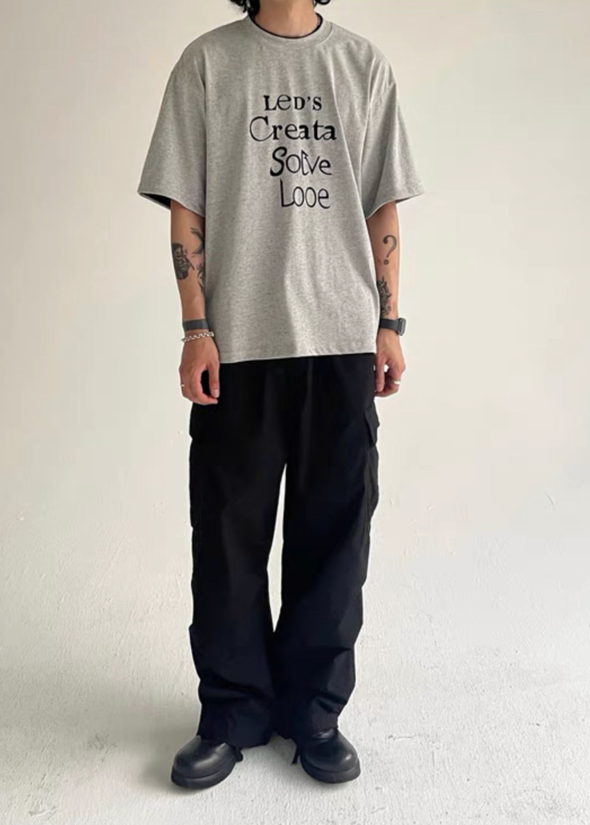 Finn Pleated Cargo Pants