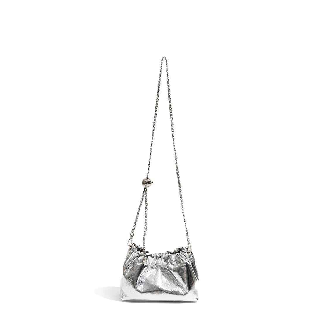 Mini Metallic Messenger Bag