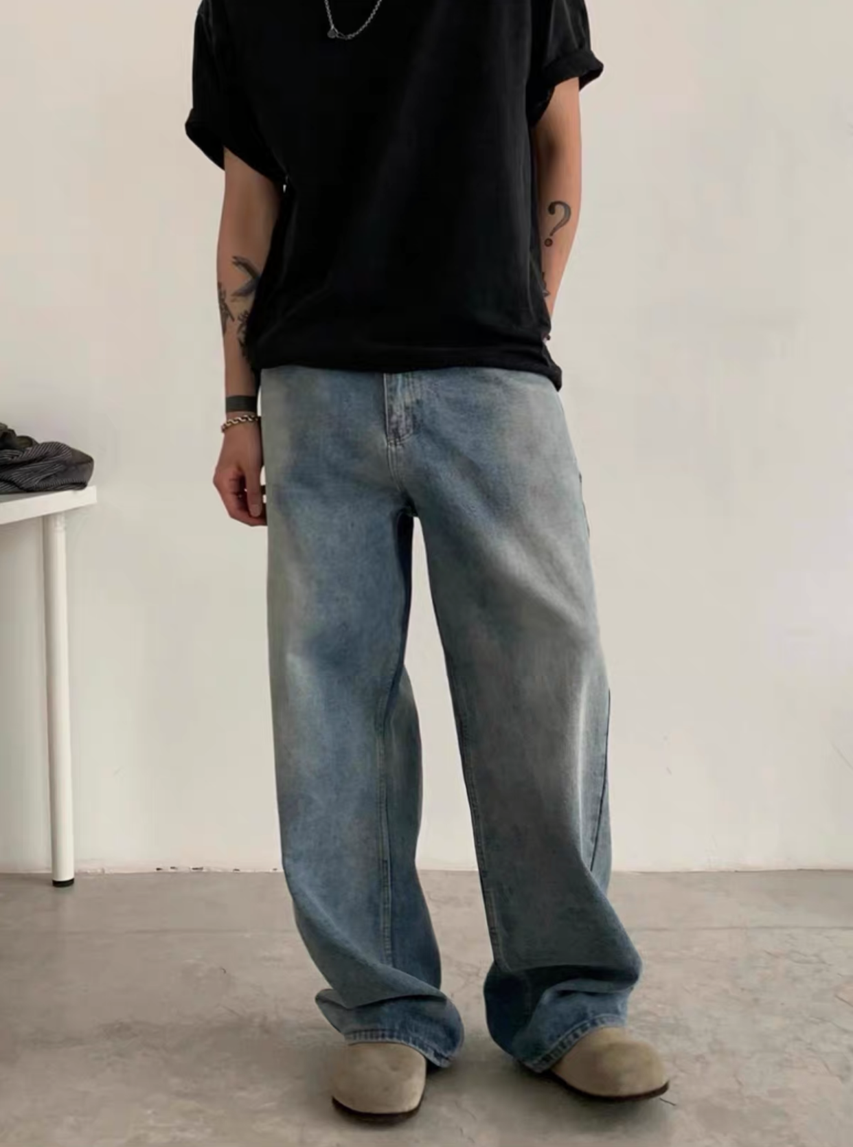 Indigo Denim Pants