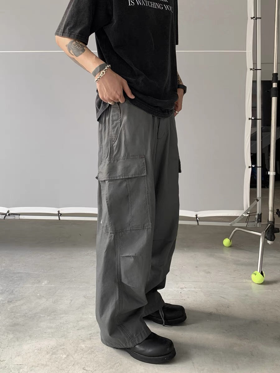 Finn Pleated Cargo Pants