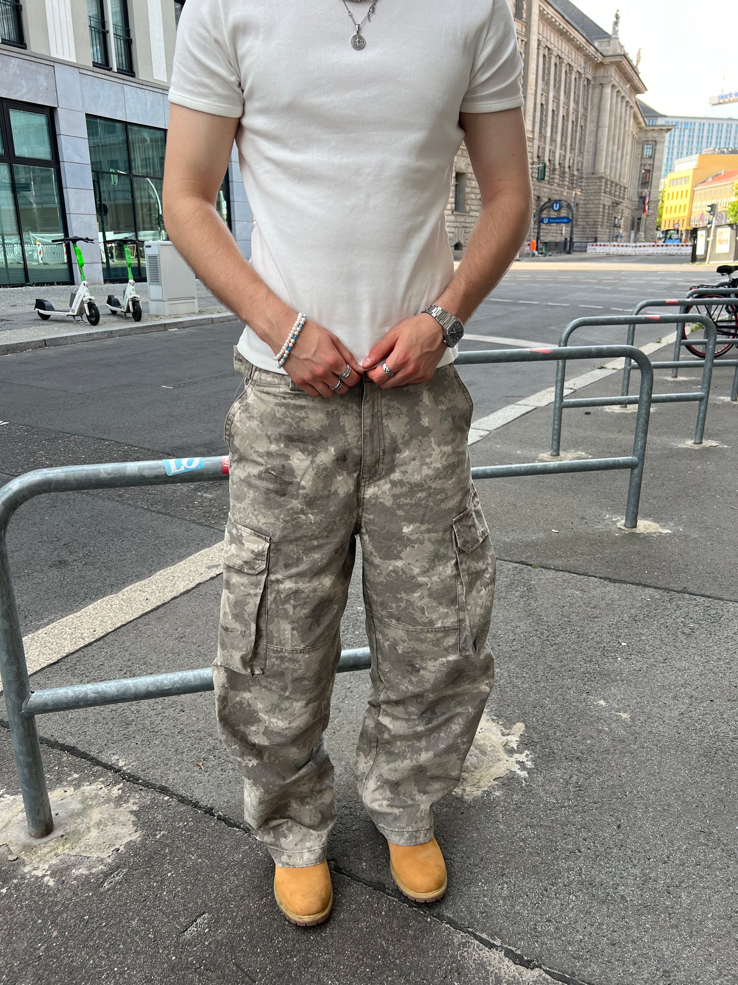 Camo Cargo Pants