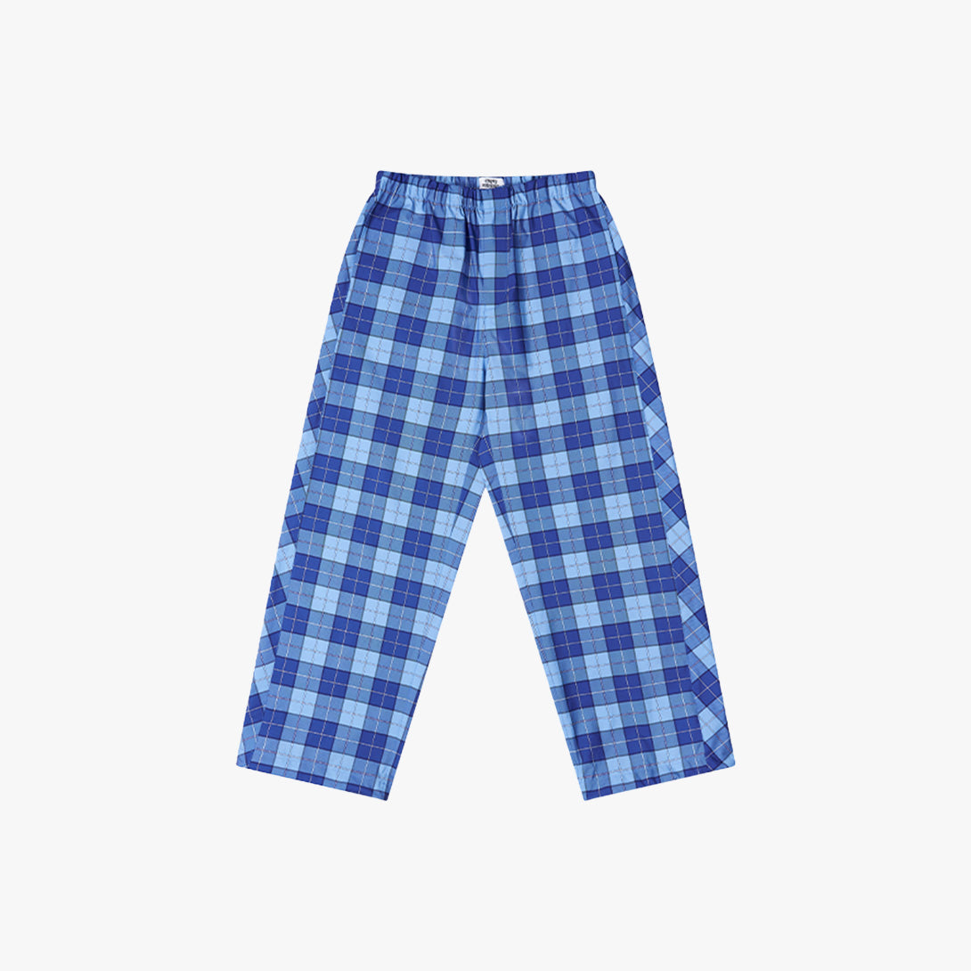 Blu Plaid Pants