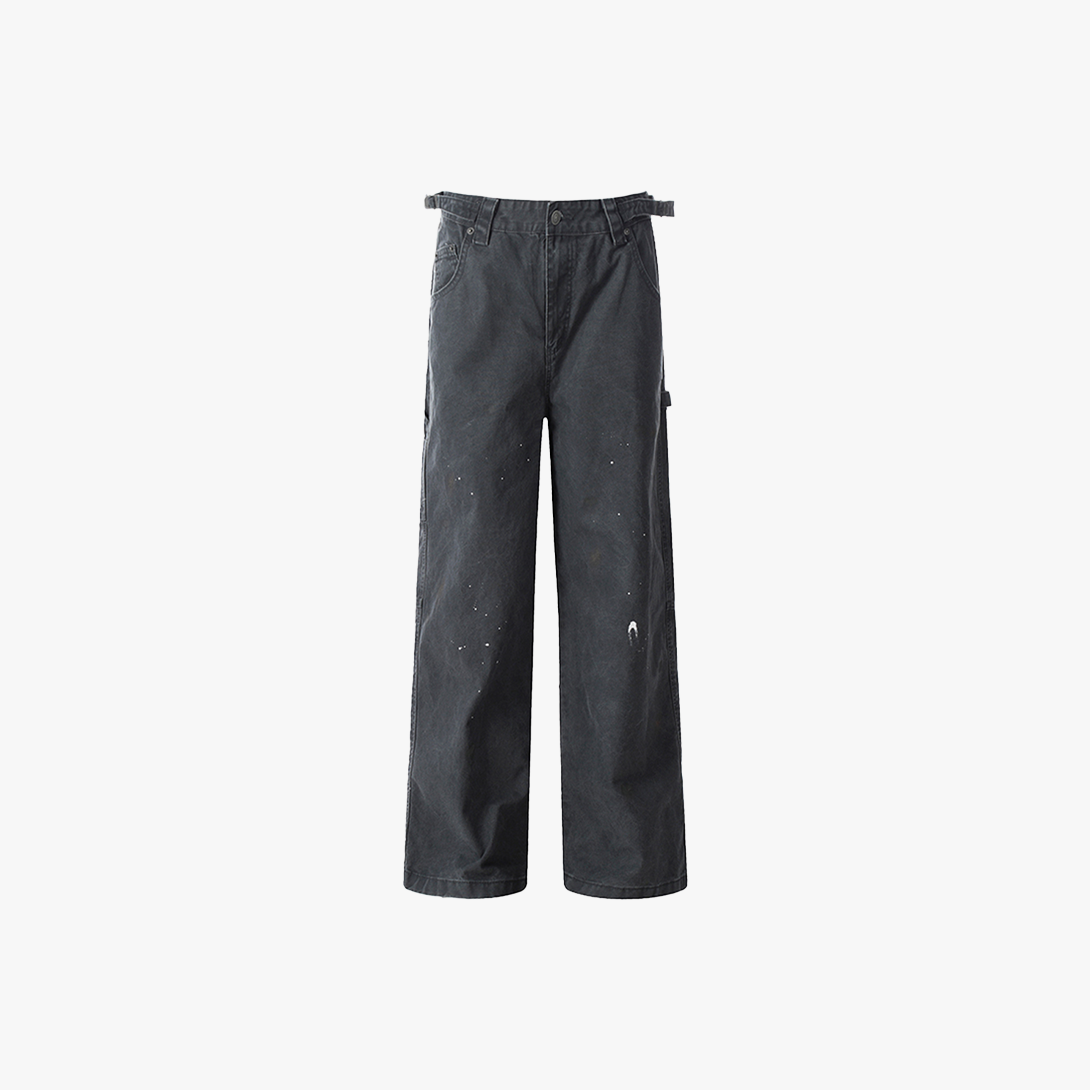 Cargohose mit Farbspritzern
