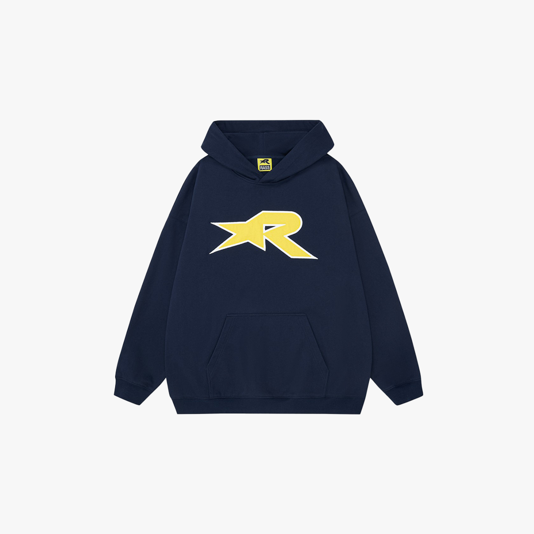 RASS Star Contrasting Patch Hoodie