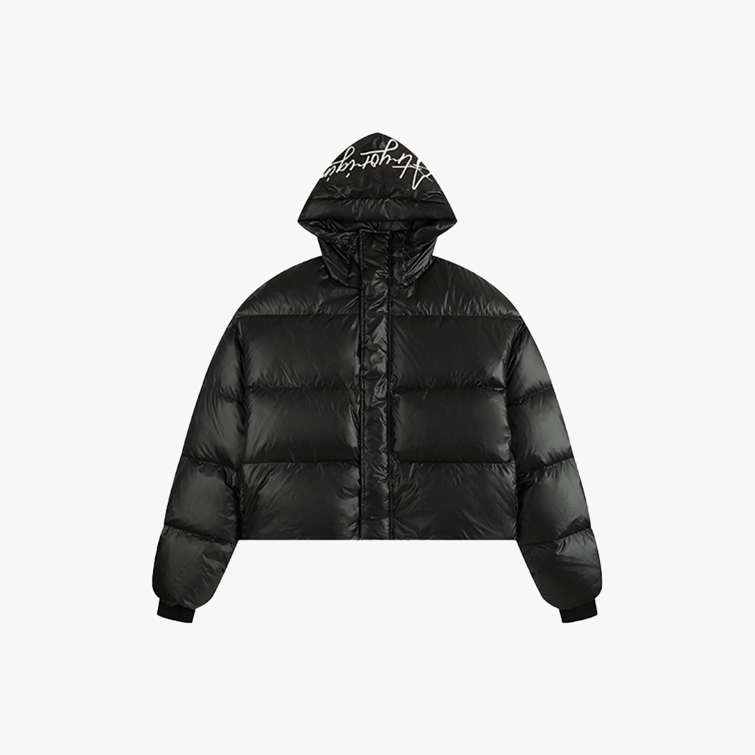 Cropped Retro Puffer Jacket