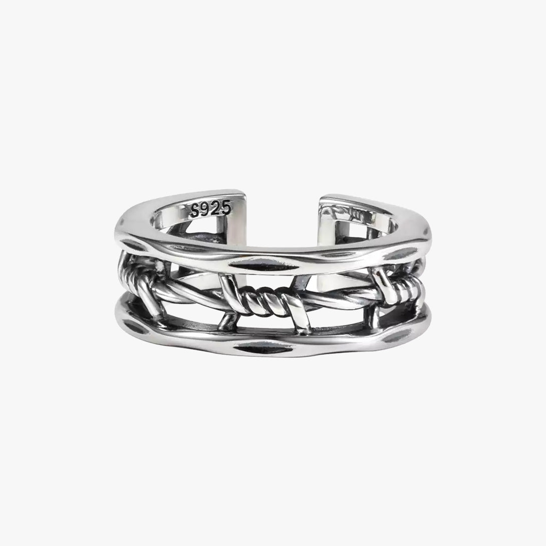 Hollow Twist S925 Ring