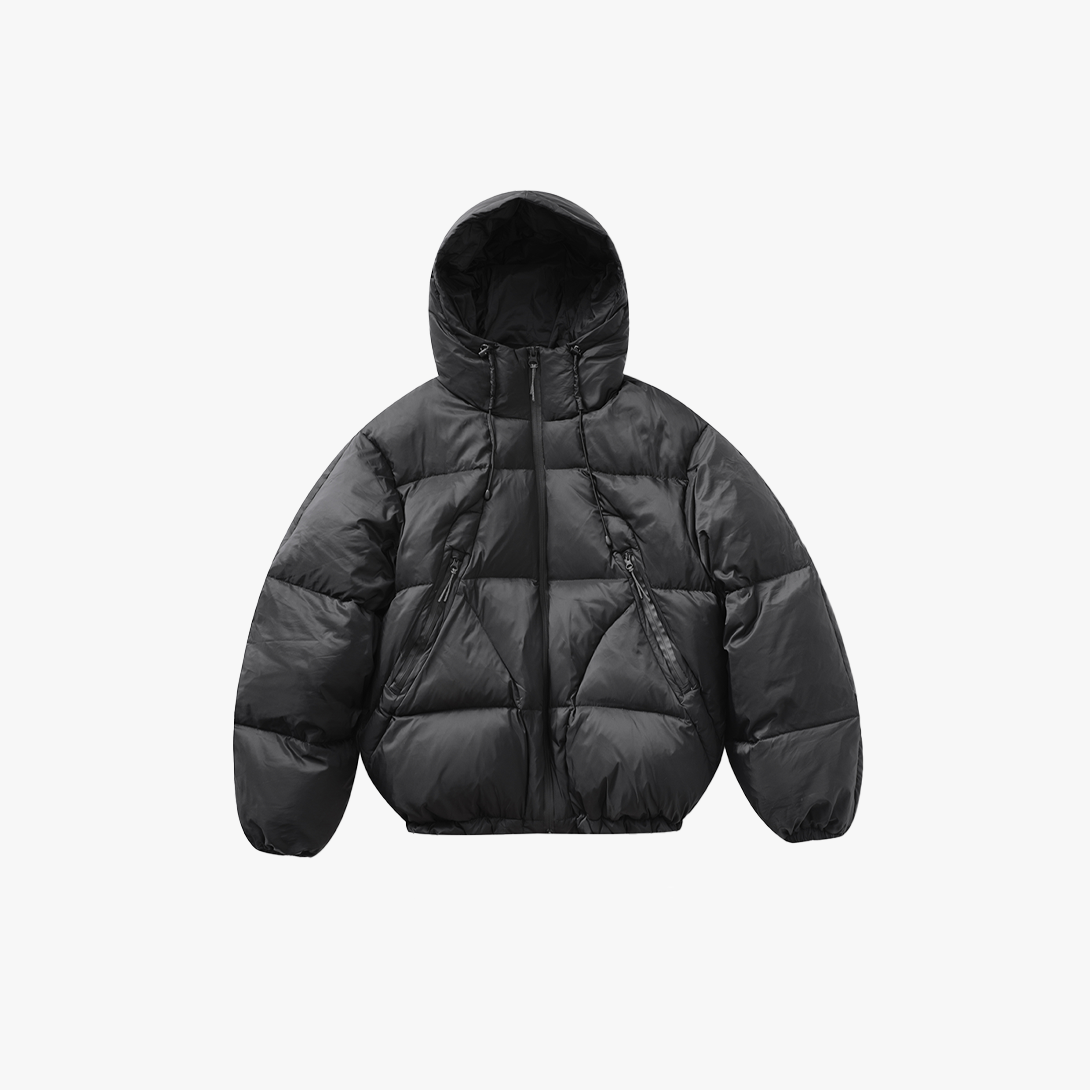 Lässige Winter-Pufferjacke