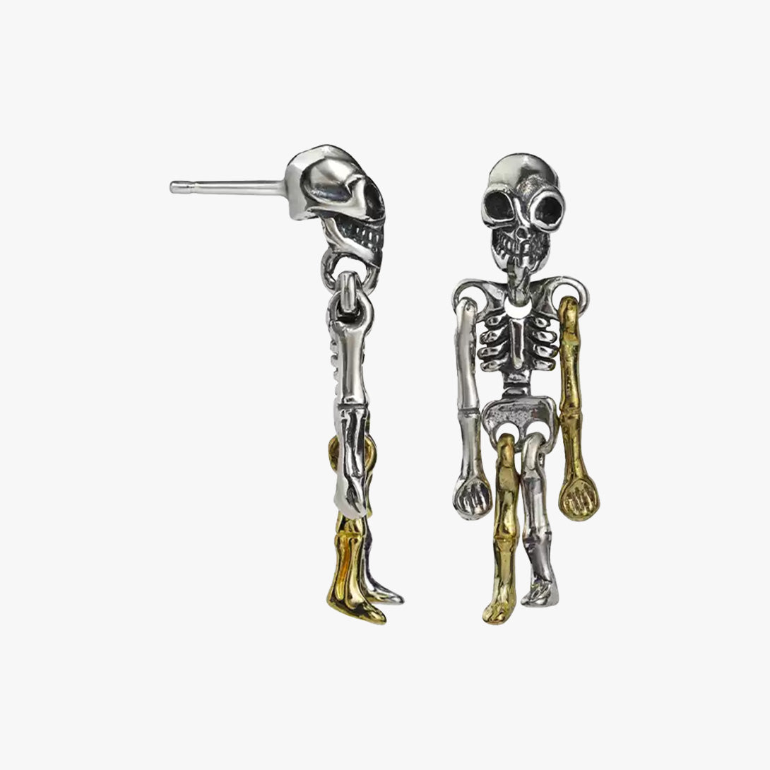 Skull S925 Earrings