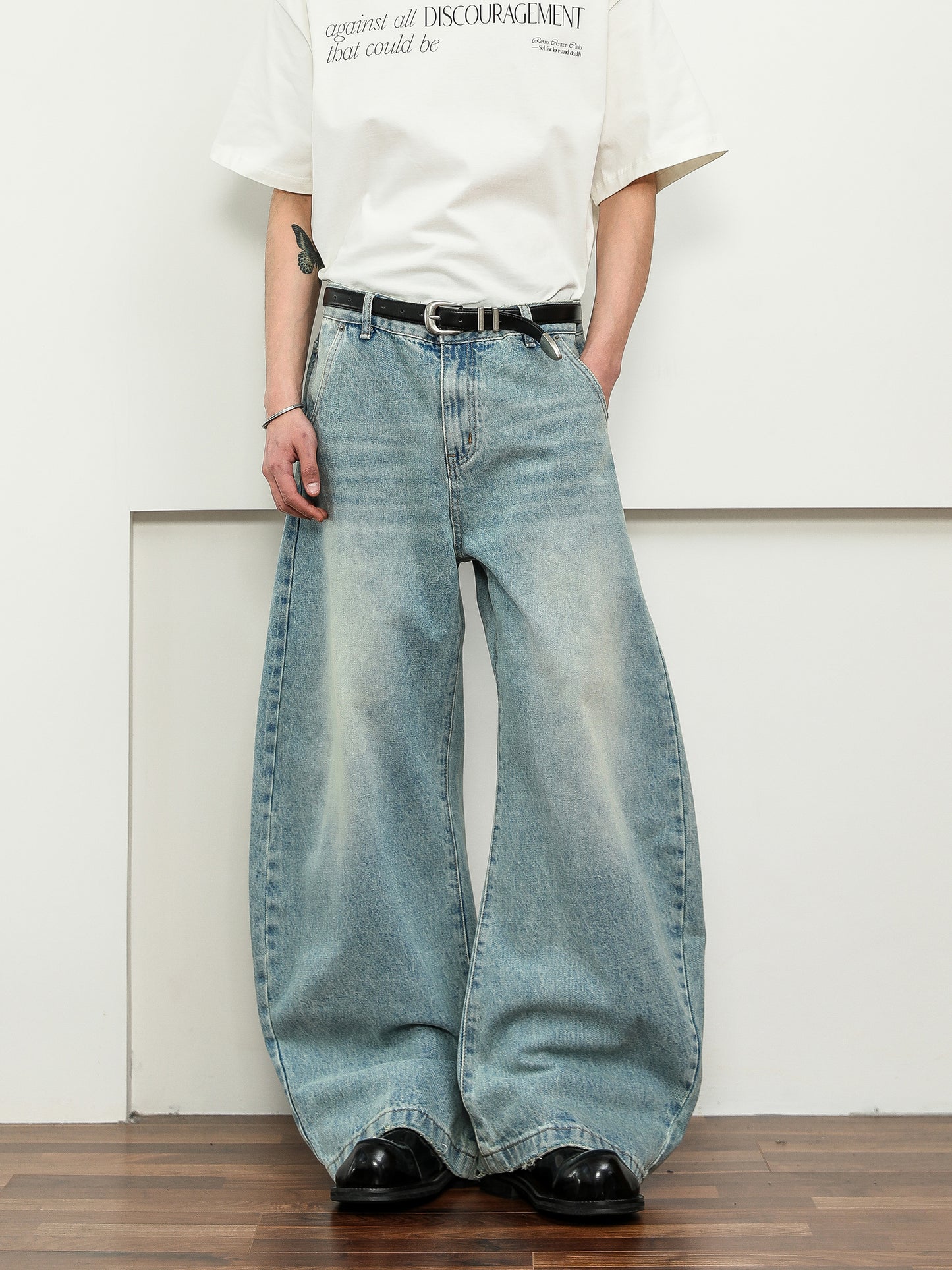 Bleu Curve Pants