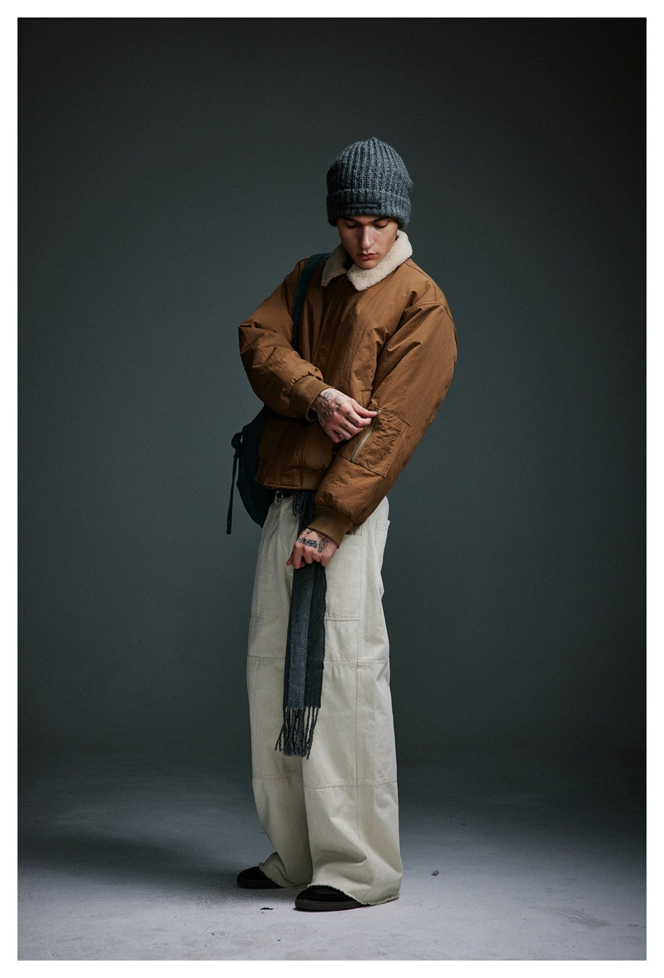 Wide Leg Utility Pants