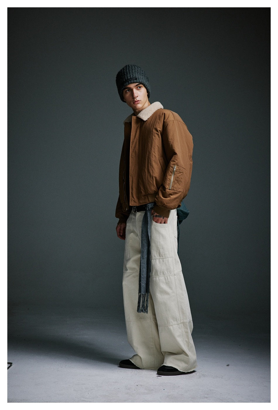 Wide Leg Utility Pants