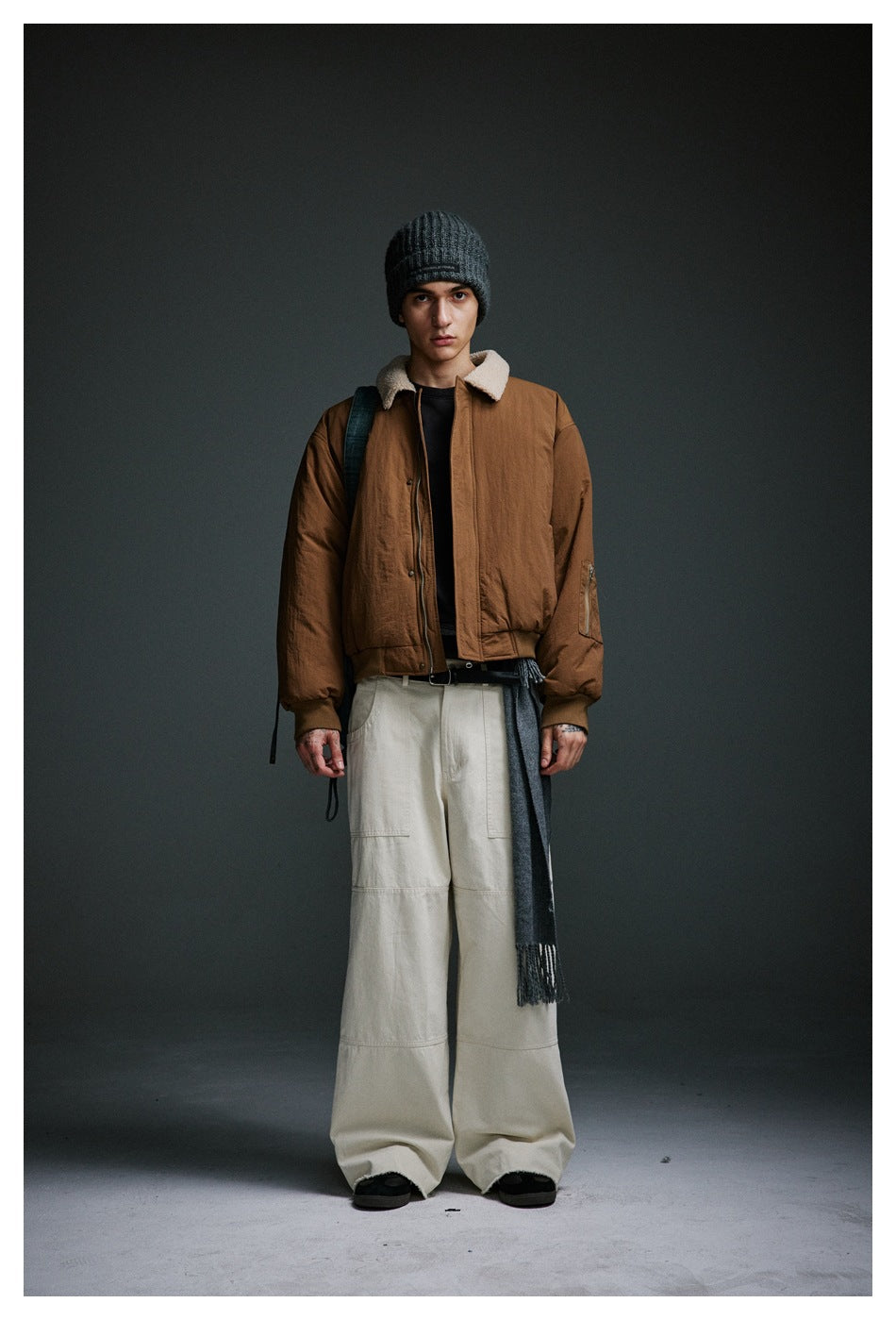 Wide Leg Utility Pants