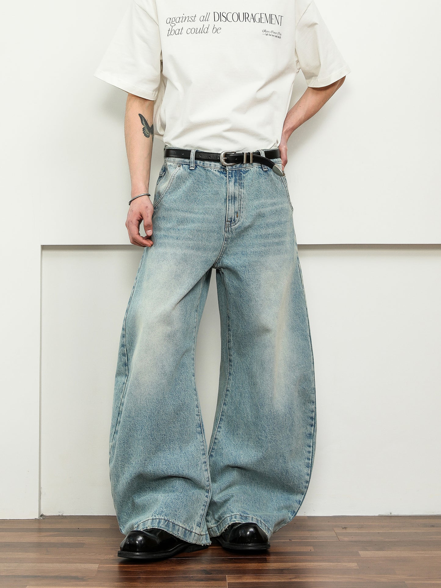 Bleu Curve Pants