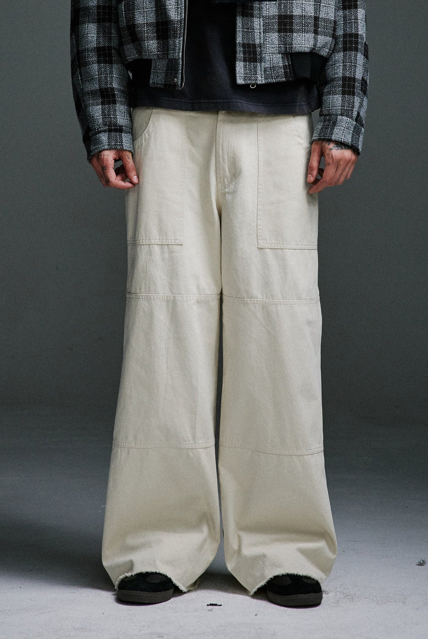 Wide Leg Utility Pants