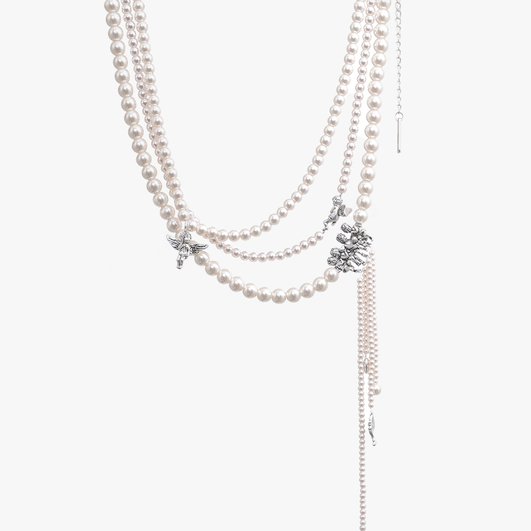Pearl Cupid Necklace