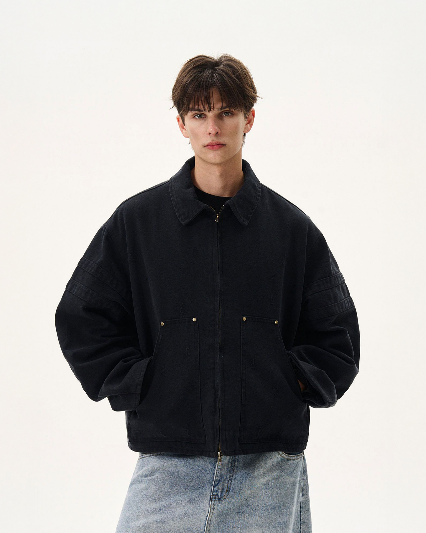 Workwear Distressed Jackets