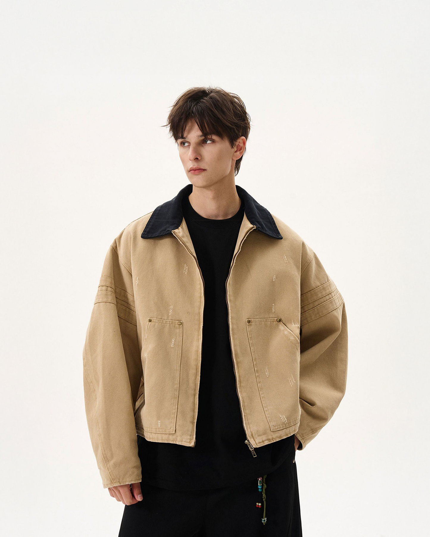 Workwear Distressed Jackets