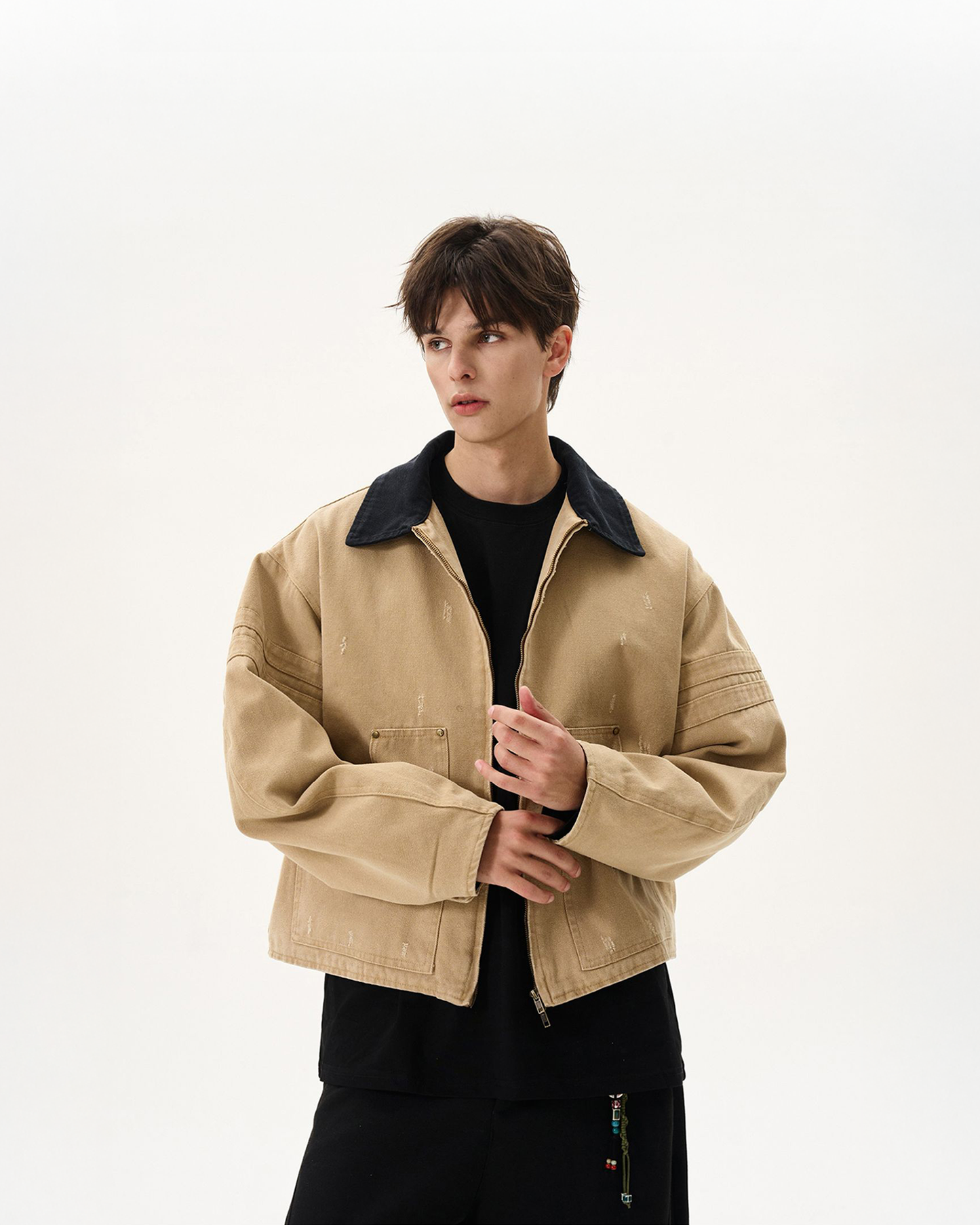 Workwear Distressed Jackets