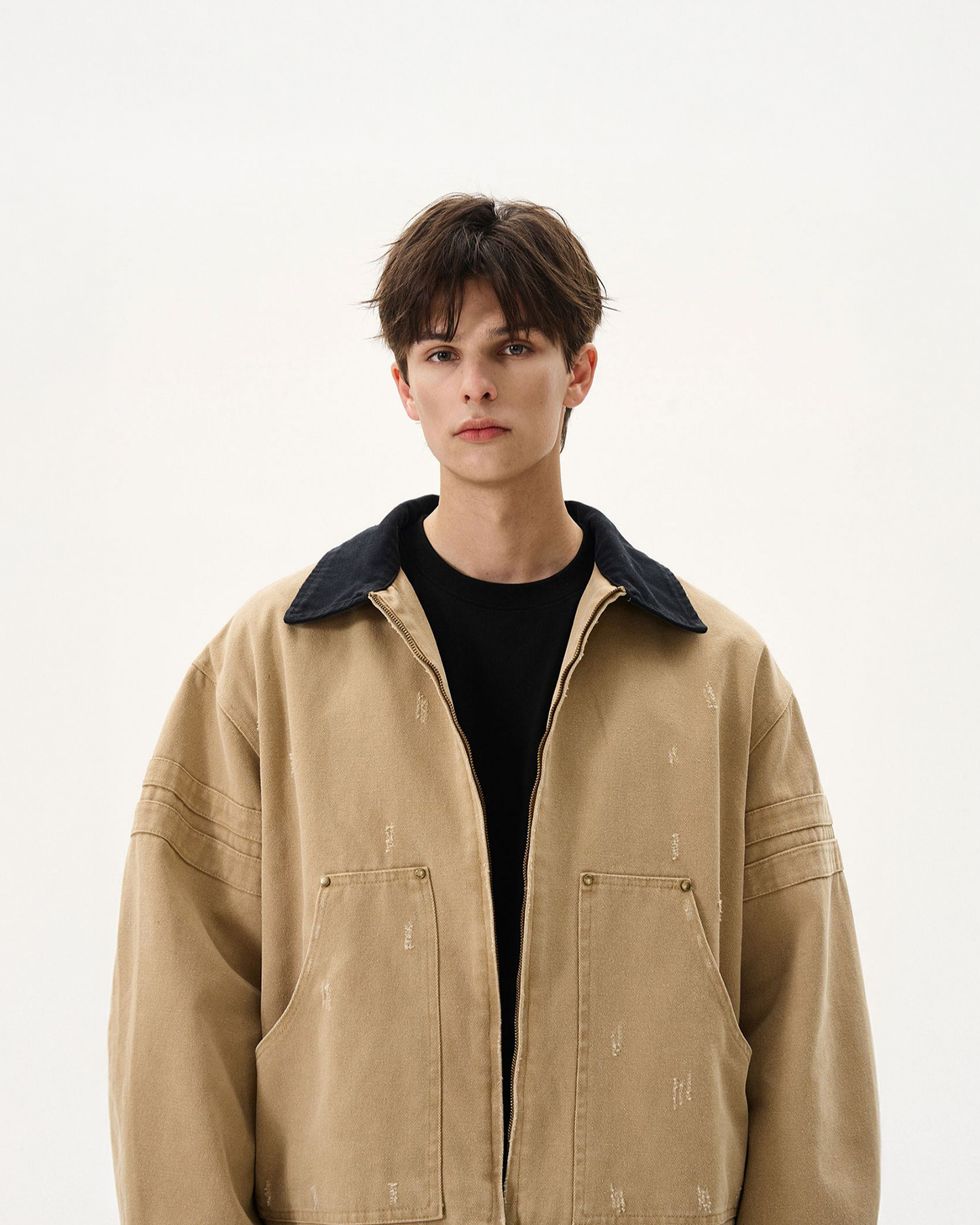 Workwear Distressed Jackets