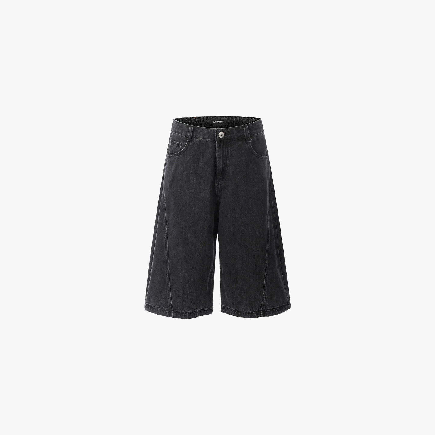 Black Denim Shorts