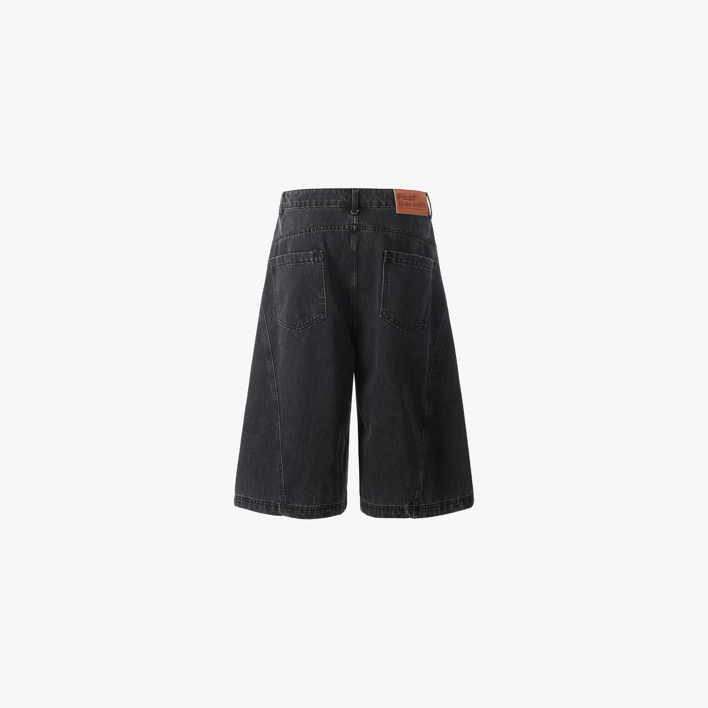 Black Denim Shorts