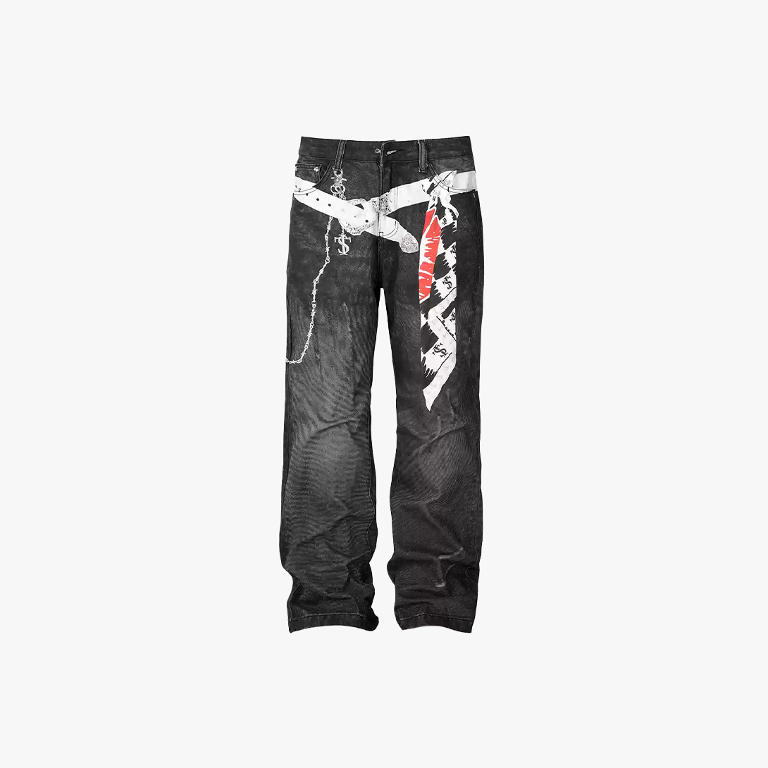 Kerchief 3D Pants