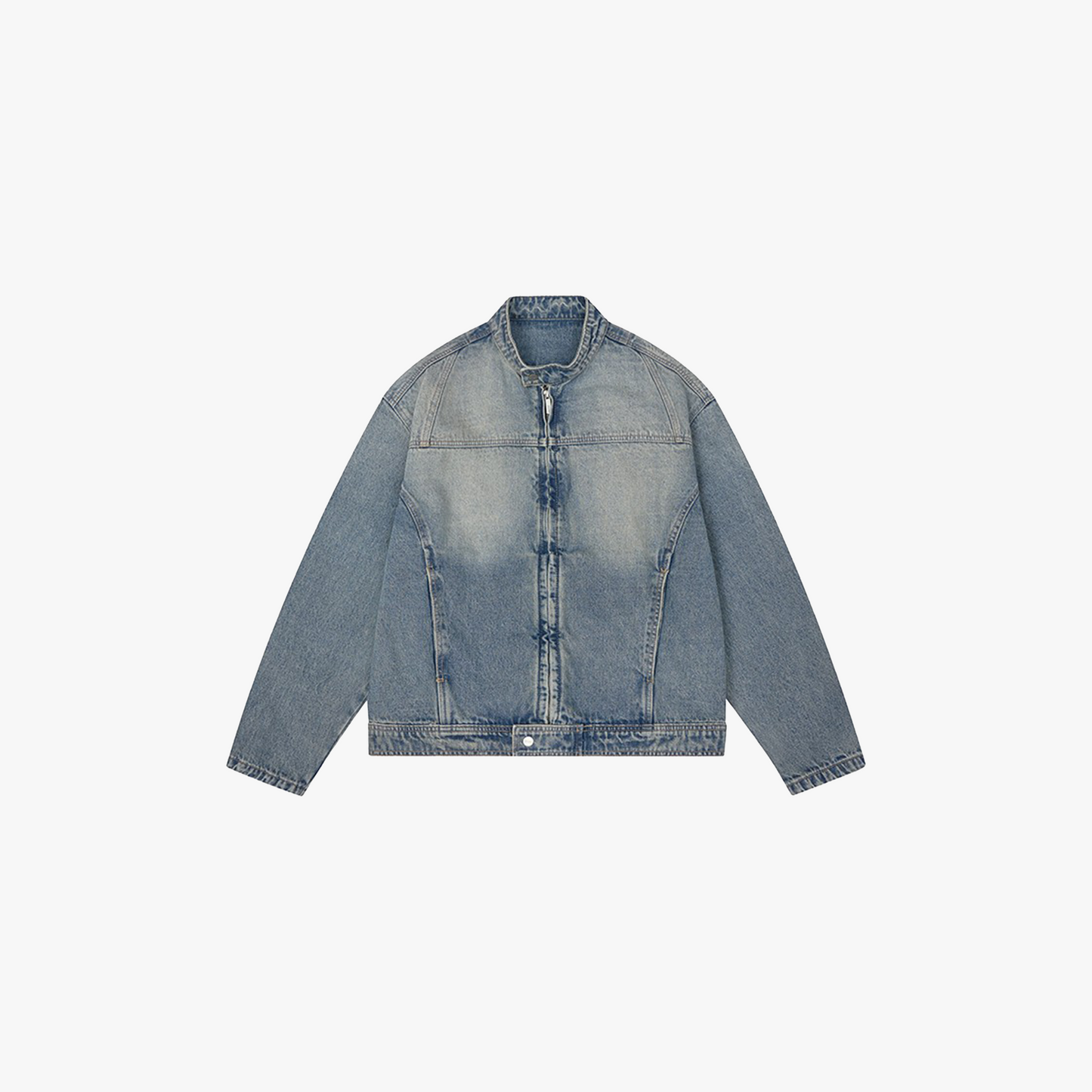 Denim Bomber Jacket
