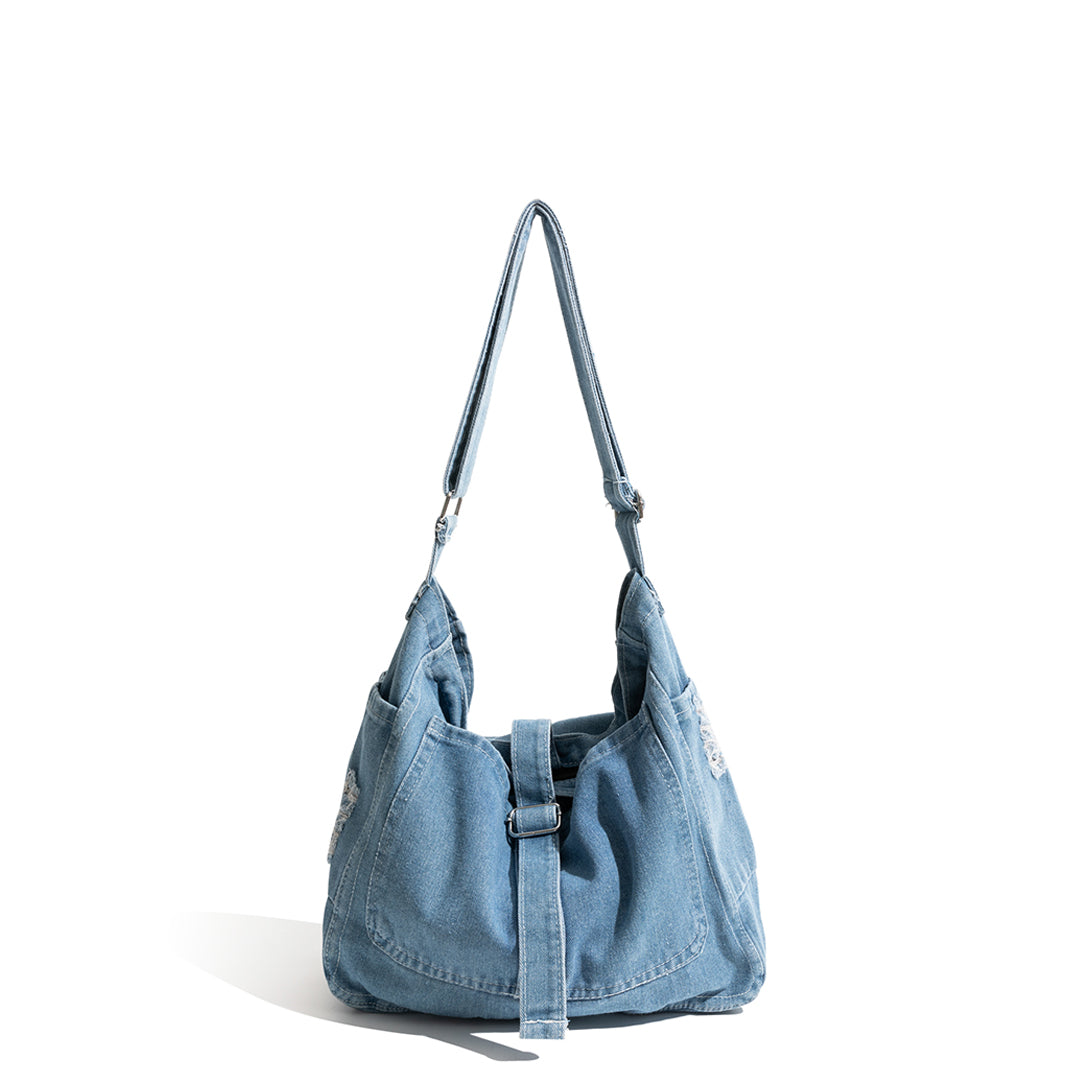 Demi Denim Crossbody Bag