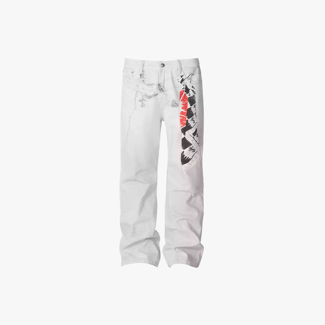 Kerchief 3D Pants